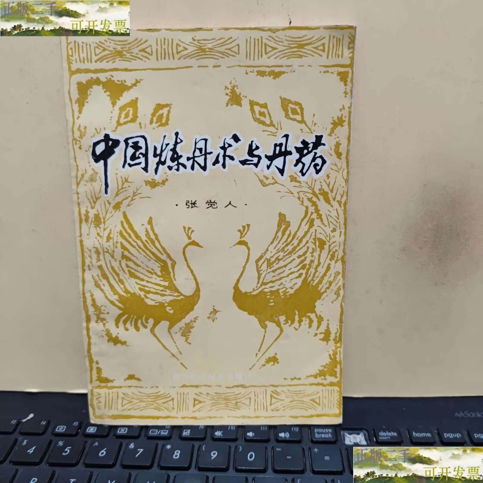 【二手9成新】中国炼丹术与丹药(图书品相较好,内页有少许划线,详细