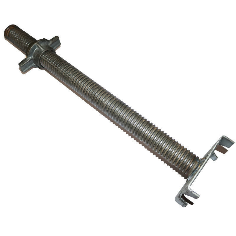 建筑实心丝杠工地空心顶托油托桥梁顶丝可调上托下托支撑脚架 空心33