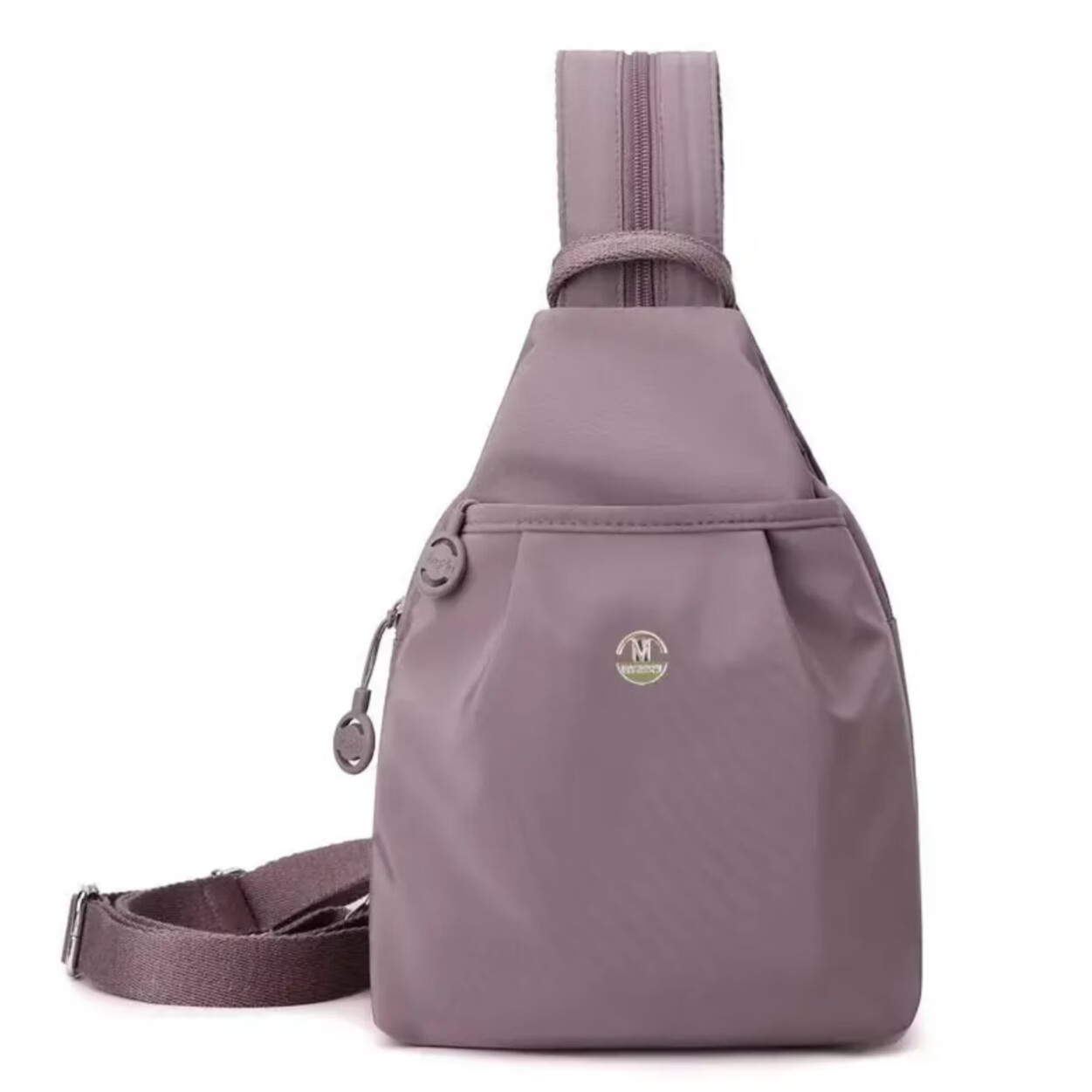 【新款大促】新款多功能多层时尚百搭双肩包胸包轻便旅行包NB8887 紫色（货号NB8887）