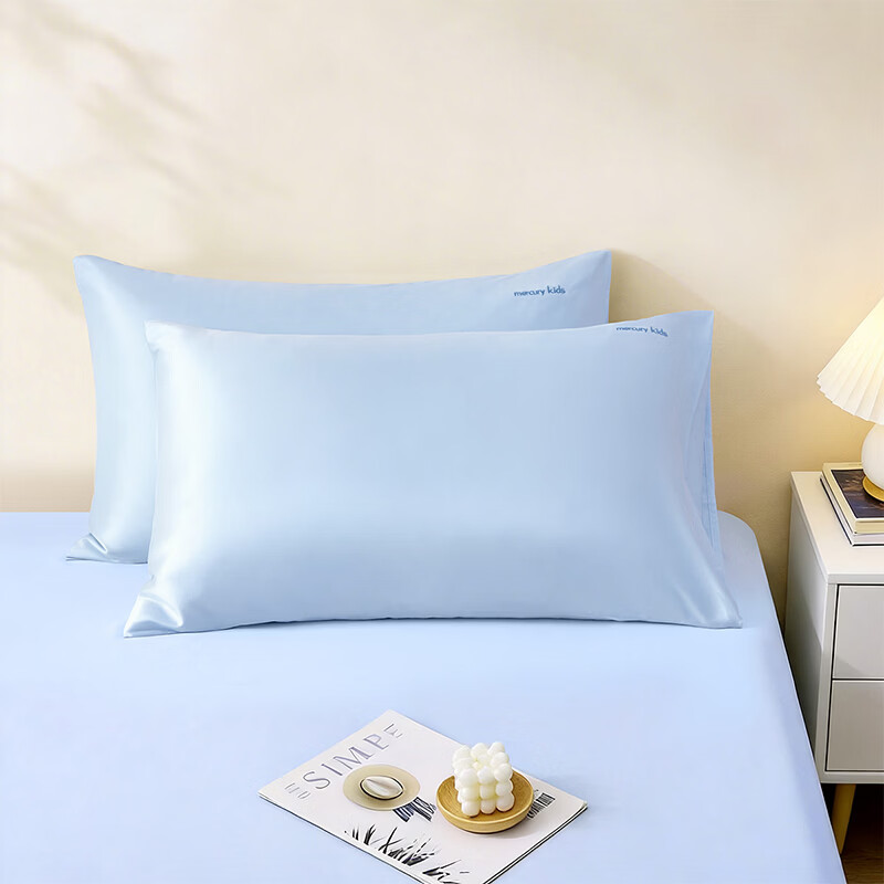 水星家纺水星KIDS净享长绒棉对枕套 水星KIDS净享全棉对枕套 一对 50cm*30cm