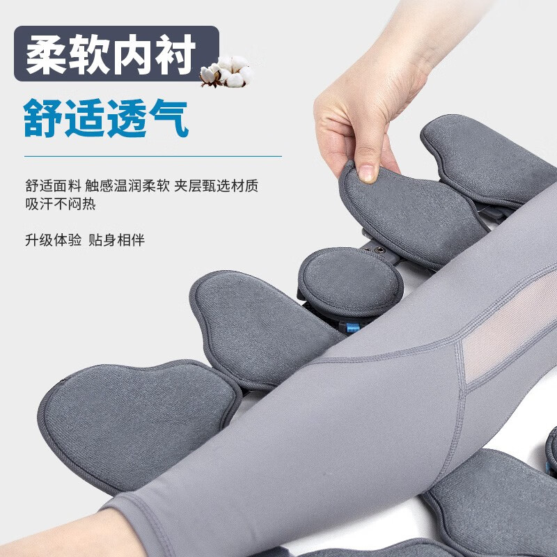 麦德威(medwe)医用可调节膝关节固定支具支架器下肢膝盖髌骨骨折半月板损伤韧带断裂术后腿部护具护膝 医用碳纤维款【通用型】+气囊【MD177-13】 24h发货【医用同款】送货上门