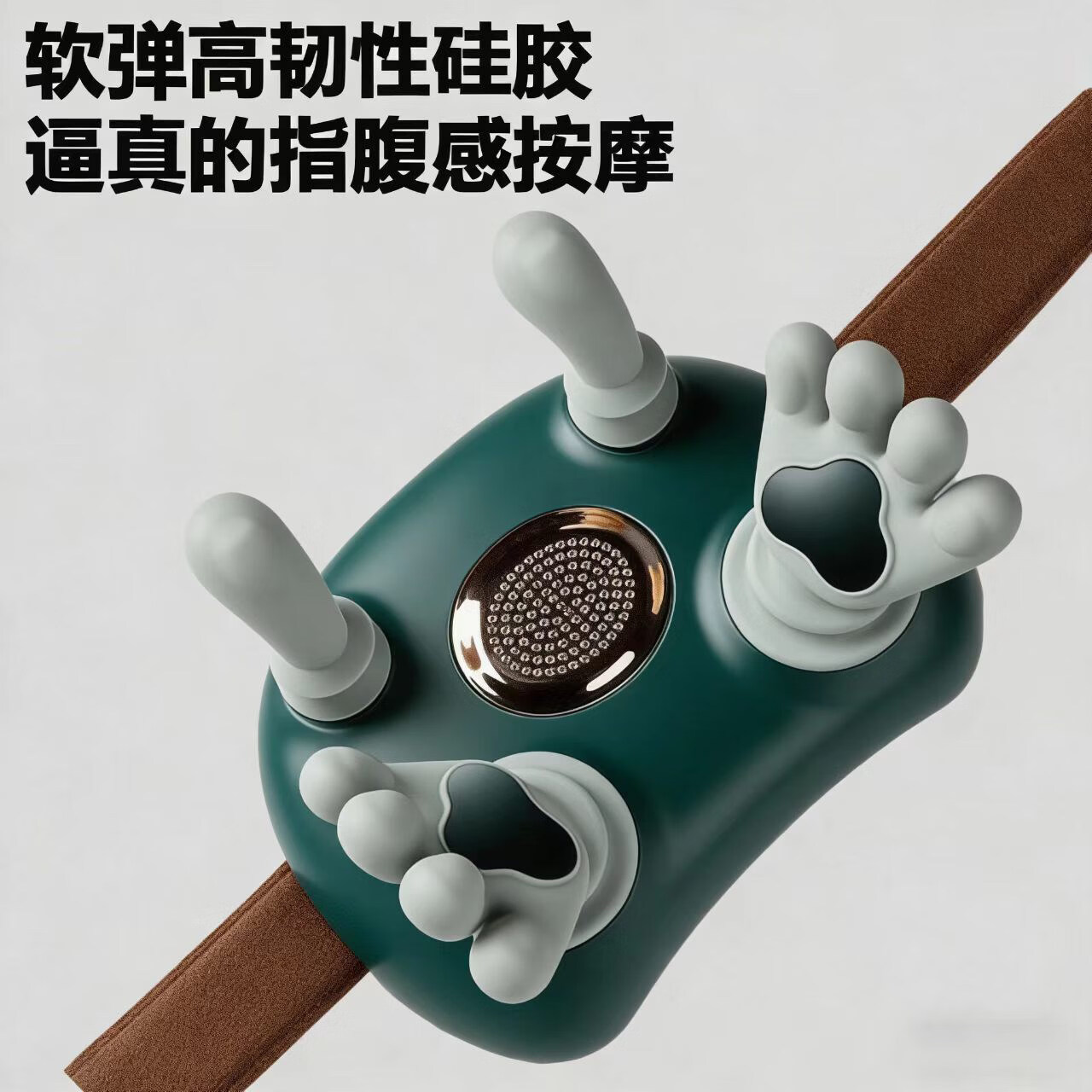奥克斯颈椎按摩器背部腰部肩膀劲椎脖子揉捏披肩专用神器斜方肌按摩仪生日礼物送父母亲男女朋友 【米白-升级款】加大按摩力度+礼盒包装