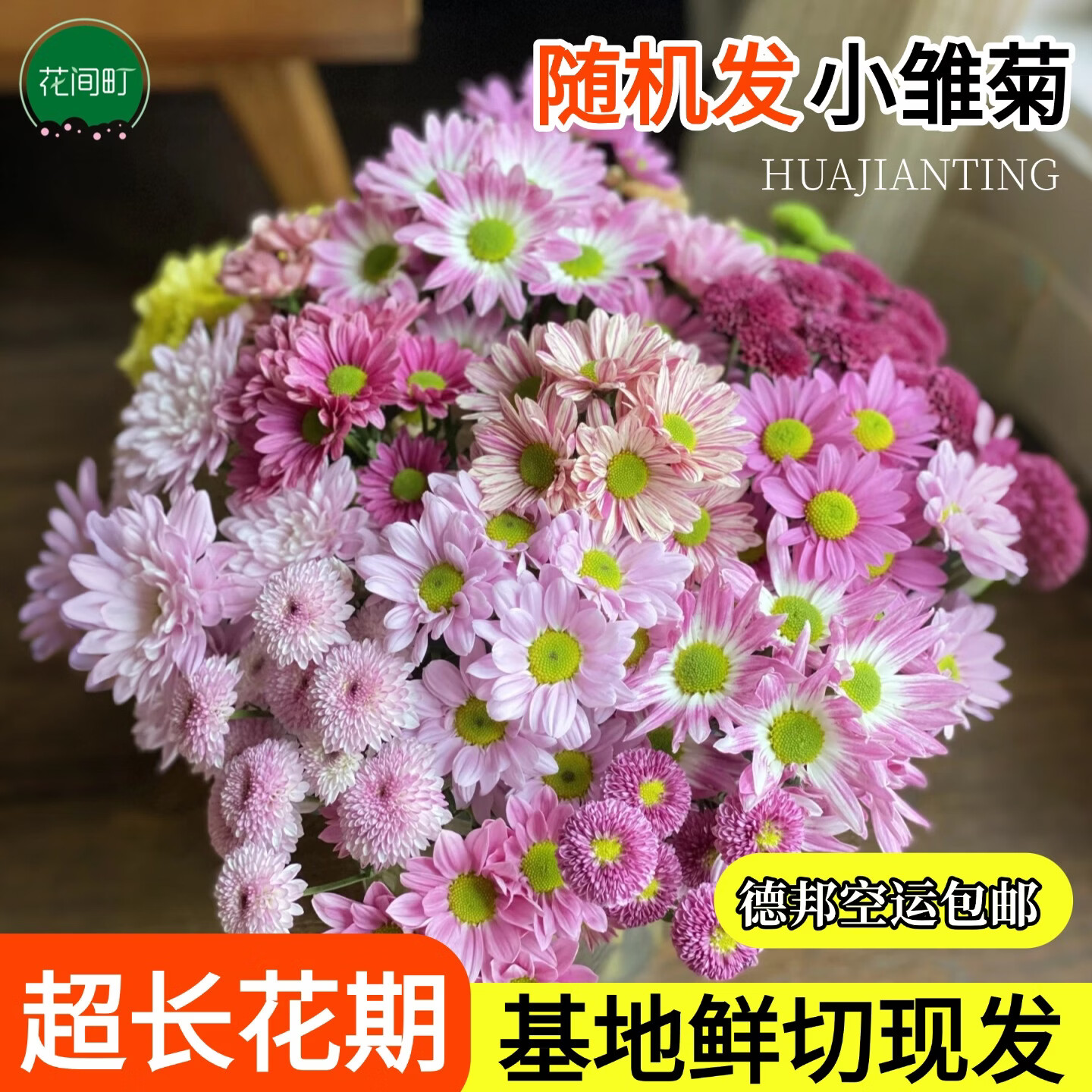 京东鲜花好价：戴安娜玫瑰20枝仅需19.9元，花间町小雏菊9.9元起