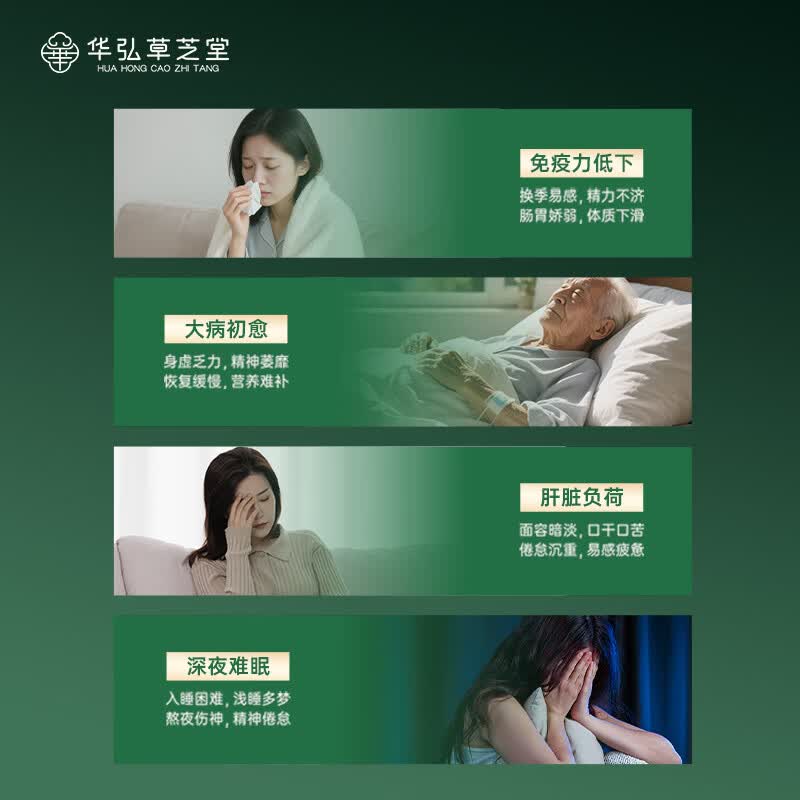 华弘草芝堂灵芝孢子油软胶囊蓝帽三萜含量45.1g增强免疫力 营养保健品送父母 【提前加购 入会下单有礼】0.3g*20粒