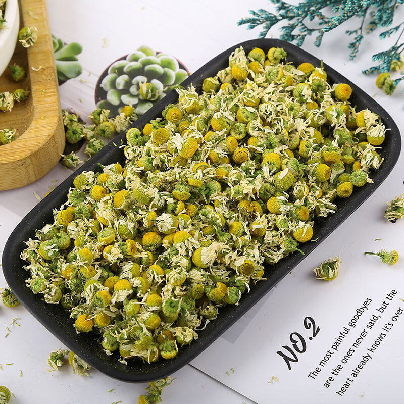 朴医佗洋甘菊干花中药茶新货洋甘菊花瓣沫香薰精油原材料 精选洋甘菊500克 1包*1袋