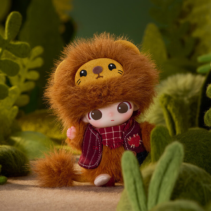 POP MART泡泡玛特 DIMOO秘密话剧社系列-搪胶毛绒挂件盲盒潮玩周边礼物 随机1个 不支持七天无理由退换