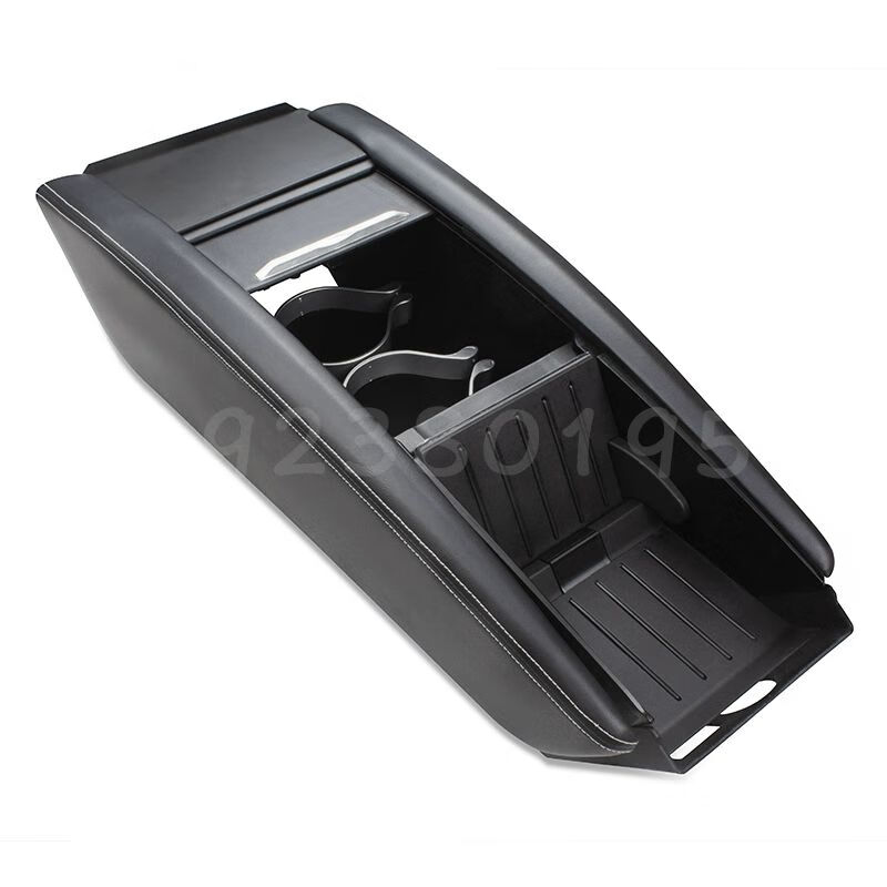 豪稳馨适用于特斯拉前排中控箱models扶手箱tesla储物盒改加装内饰置