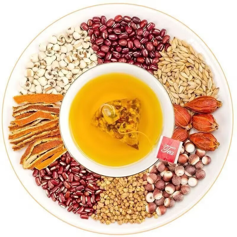 红豆薏米茯苓芡实茯苓正宗祛湿茶排湿气排寒大麦男女养生 1袋*30包