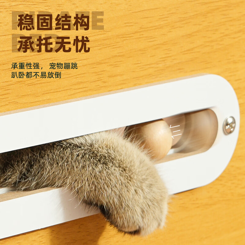 喵仙儿猫抓板猫窝一体海盗船耐磨不易掉屑四季通用双层猫爬架猫咪玩具 单层海盗船