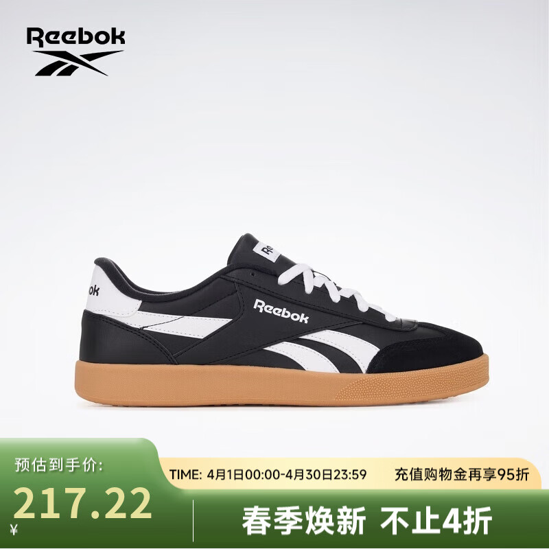 锐步锐步官方24新品男女SMASH EDGE S休闲复古板鞋德训鞋T头鞋 100208246 43 (28cm),US: 10