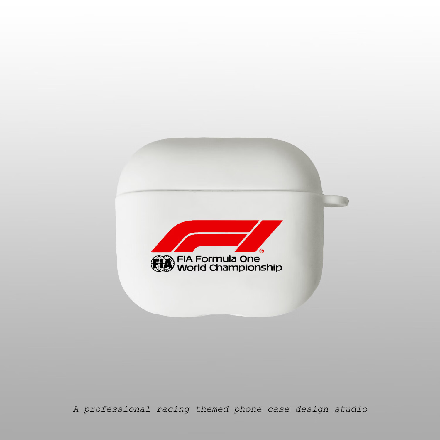 F1赛事车队周边法拉利AMG红牛迈凯伦赛车LOGO车迷必备耳机软壳保护套airpods一代二代三代PRO透明 红牛 白色 苹果AirpodsPro2(第二代)