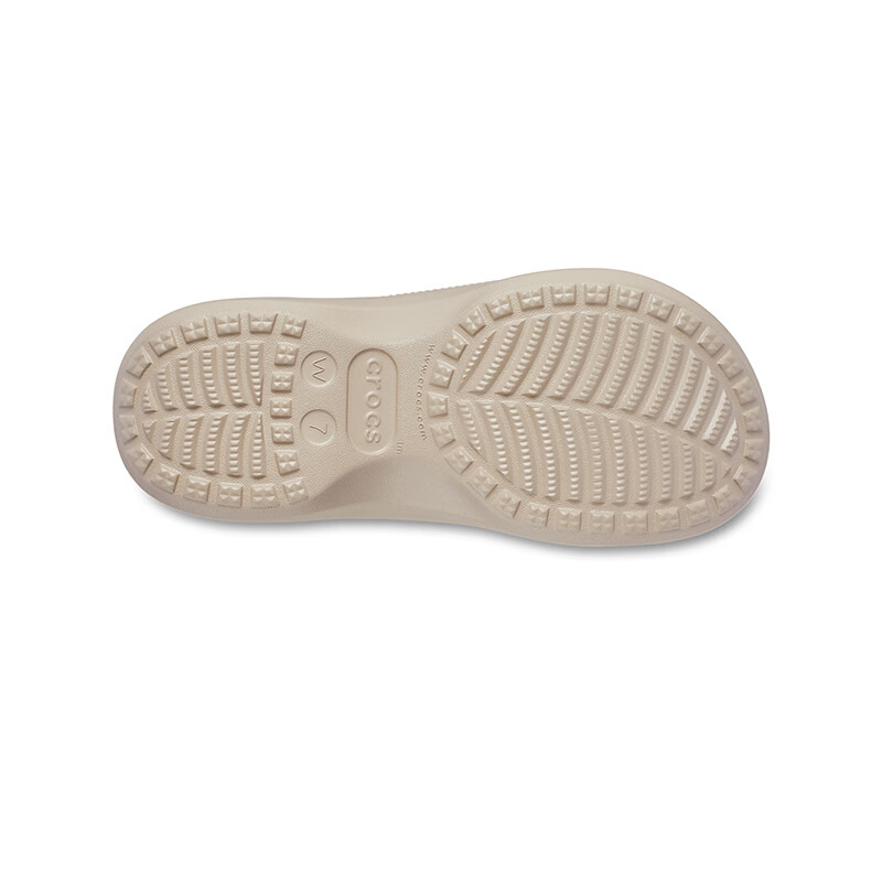卡骆驰(CROCS)白鹿同款经典云朵自在彩扣女士凉鞋轻便舒适一脚蹬沙滩鞋|213246 甜酒棕-2NM 35 (220mm)