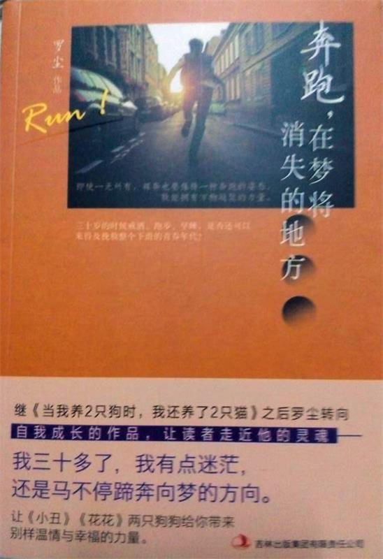奔跑,在梦将消失的地方 罗尘著【书】