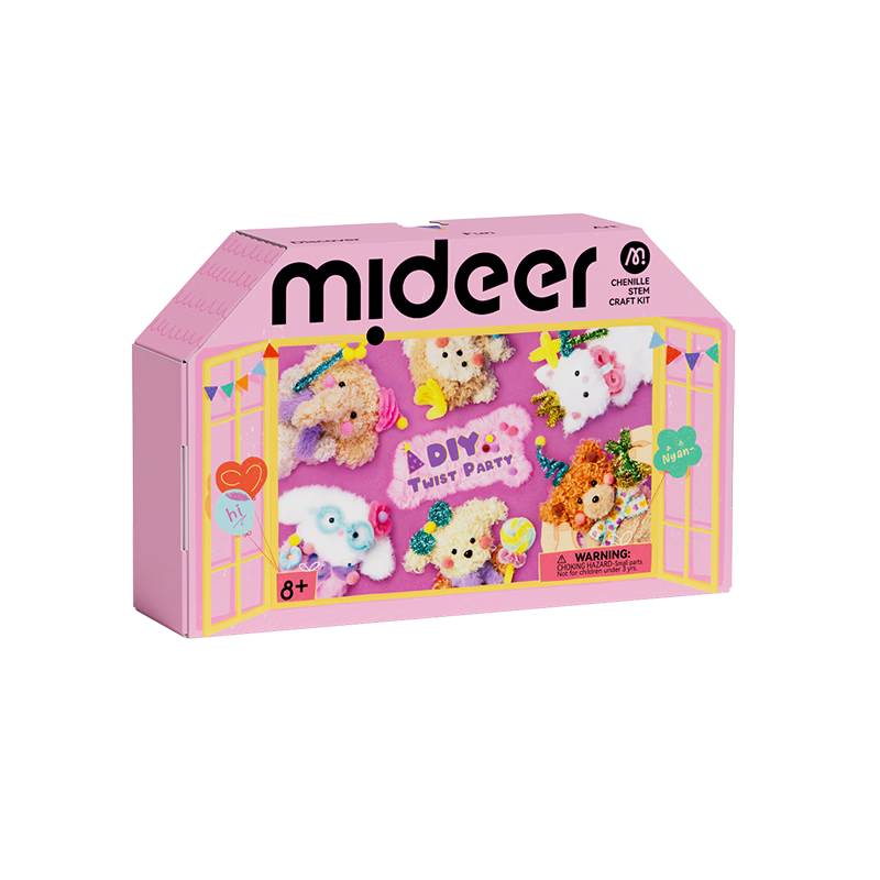 ��¹ MiDeer ��Ʒ Ť��С����ͯ�ֹ�diy���ϰ��������ë��ë����ż���� ���װ �����ɶ�1��    55.55Ԫ