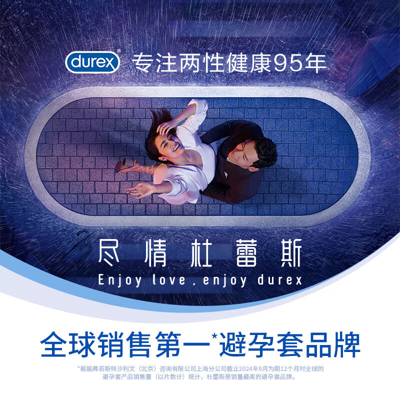 杜蕾斯(durex)魔力玻玻四合一避孕套 啵啵玻尿酸润超薄系列 安全套套女性秒喷 【新品上市】超值魔力玻玻四合一16只