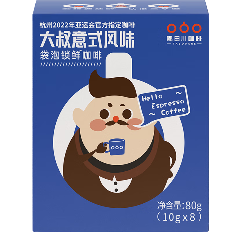 TASOGARE 隅田川咖啡 精品冷萃袋泡咖啡 100g
