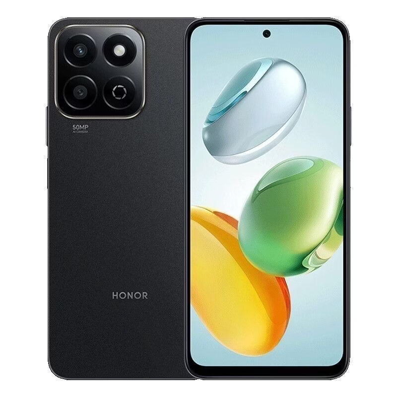 荣耀（HONOR）/荣耀 畅玩60 Plus通5G手机大电池6000Ah长续航超清影像 幻夜黑 12GB+512GB中国大陆5G全网通