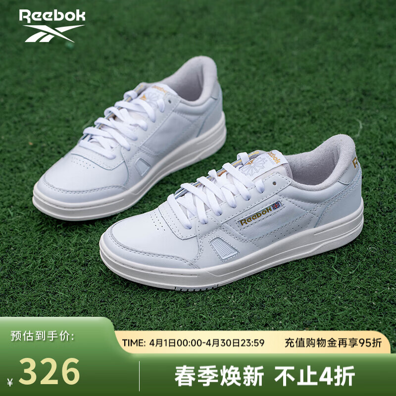 锐步锐步官方24年新款男女LT COURT经典休闲复古百搭运动板鞋 100201261 43 (28cm),US：10