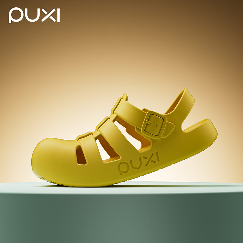 朴西罗马凉鞋女2026新款上班户外穿防滑防臭透气包头凉拖时尚百搭 深黑色 【朴西爆款*EVA罗马鞋】 39-40