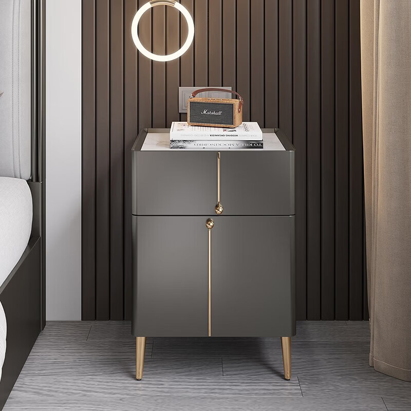 全友（QUANU）家居【床头柜合集】现代简约卧室床边收纳储物小柜子抽屉式床头柜 127701-2床头柜D*1