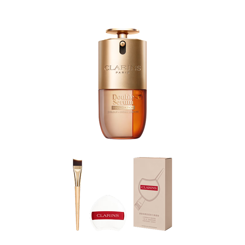 娇韵诗【全新上市】双萃粉底液30ml L3N透亮服帖滋养彩妆生日礼物