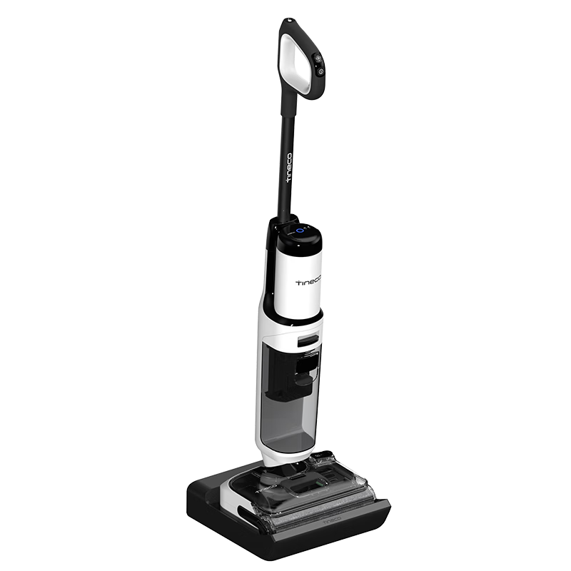 添可芙万Vision【0缠毛 74℃高温速干】家用无线躺平洗地机吸拖一体扫地机器人