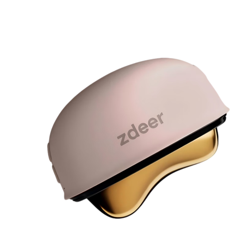 左点zdeer砭石按摩器 面部美容刮脸仪器 故宫联名款礼盒装 刮出痧板铜砭+5瓶精油 生日母亲节礼物