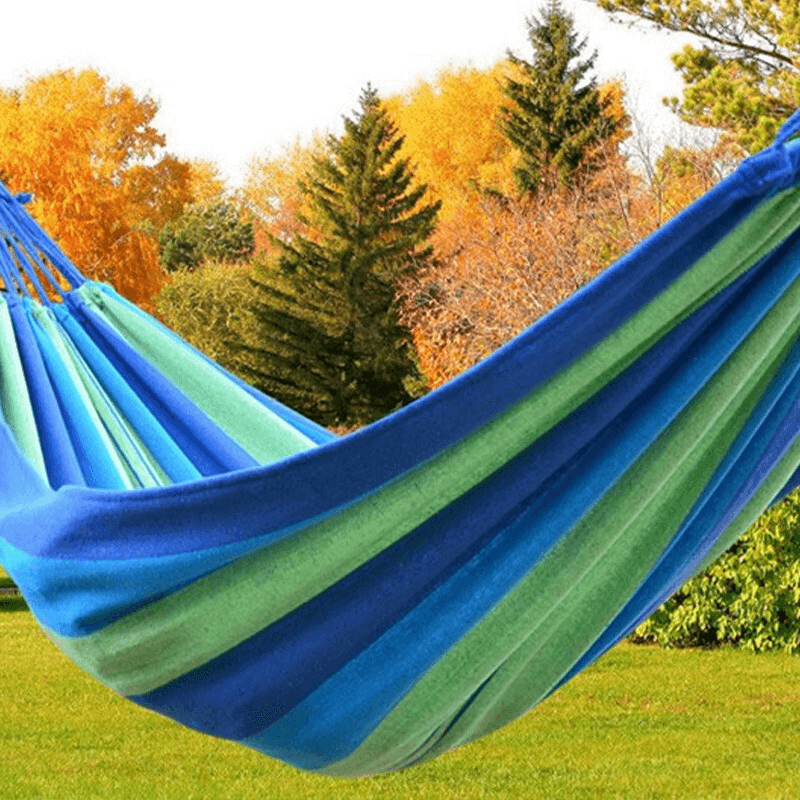 Makizaza户外帐篷全自动儿童露营野营帐篷全套装备防蚊 蓝色吊床【加固高承重】