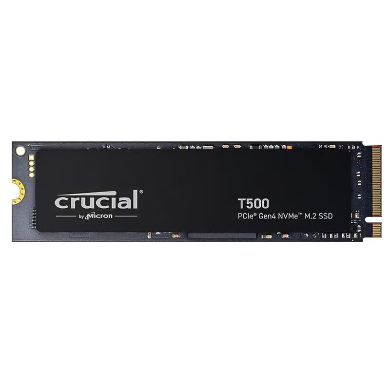 英睿达（crucial）英睿达CrucialT500500G1T2TM.2NVMePCIe4.0固态硬盘SSD 500GB