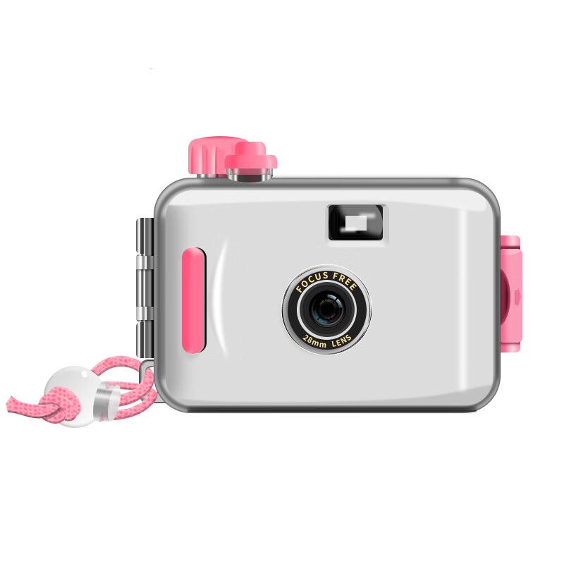 新佰（XINBAI）simple胶片相机ins傻瓜胶卷相机多次性防水照相机摄影学生送礼物 - 珍珠白