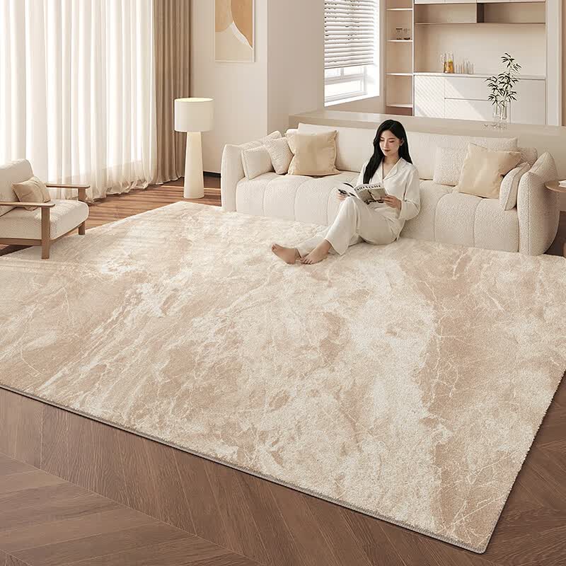 布迪思地毯客厅2026新款奶油风轻奢高级感卧室加厚隔音沙发防滑免洗可擦 S仿羊绒-云漪 定制尺寸联系客服