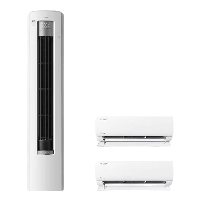 美的（Midea）空调套装 酷省电二代+Ultra系列 挂机立式柜机新一级能效变频冷暖 家用节能套装 一套购齐  酷省电二代+酷省电Ultra【四室一厅】