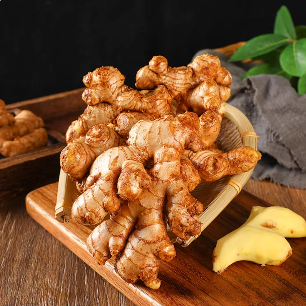 彩云之南文山高原小黄姜新鲜蔬菜辣妹生姜 云南文山小黄姜净重9斤