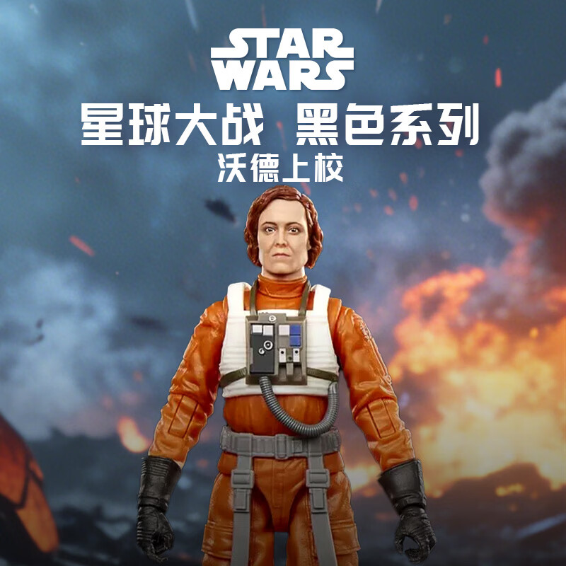 孩之宝（Hasbro）星球大战电影同款模型周边手办生日礼物可动人偶沃德上校G2574