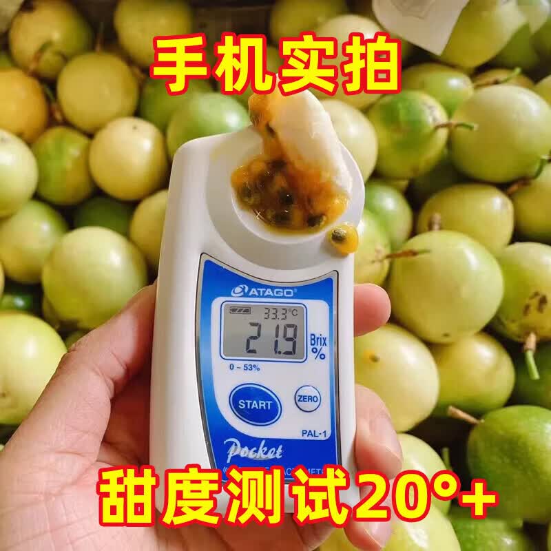 京遇良橙钦密9号百香果 黄金百香果新鲜水果礼盒当季水果生鲜 净重5斤特大果【90克起】