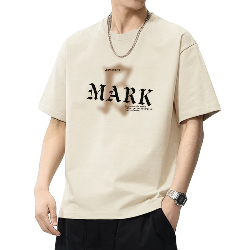 ���˻��ƣ�MARK FAIRWHALE���������ļ��߶˳�������T�������ݱ���Բ���������·��� ��ɫ XL 108Ԫ