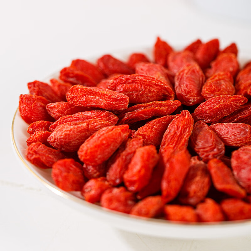 内廷上用宁夏中宁枸杞正宗宁夏特级头茬大果红枸杞子养生茶家庭分享装 有机中宁枸杞 10g*20袋 枸杞