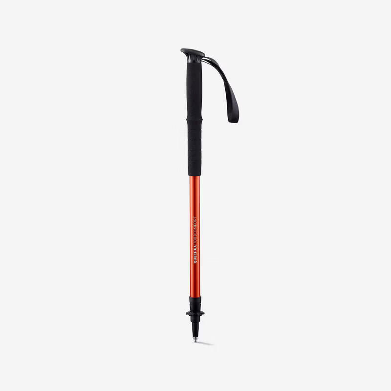 迪卡侬（DECATHLON）登山杖户外运动徒步爬山装备轻盈耐用手杖 MH100-新款朱砂红 限时2件9折