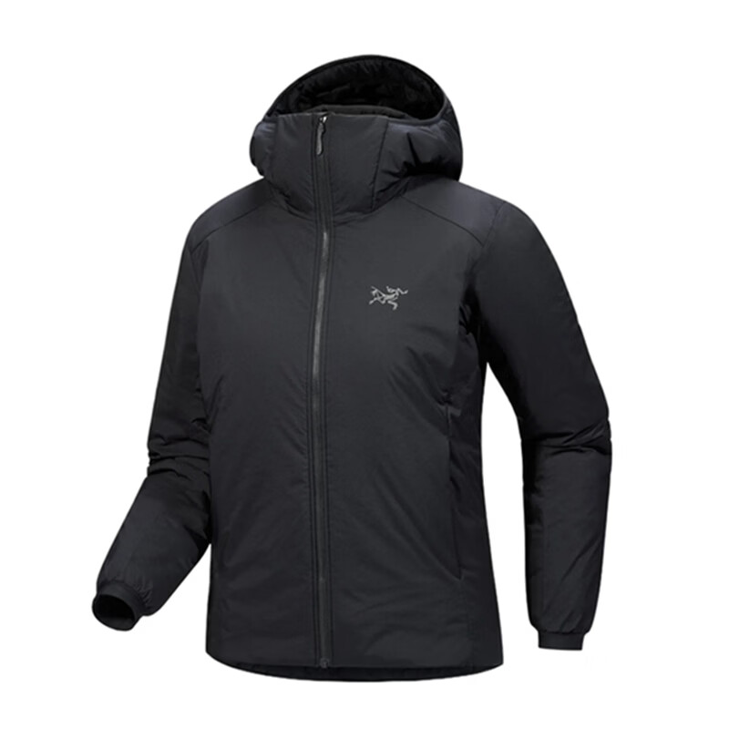 始祖鸟（ARC'TERYX）买手代购 ATOM SV HOODY 女款 阿童木加厚 保暖连帽拉链长袖棉服 Black XXS