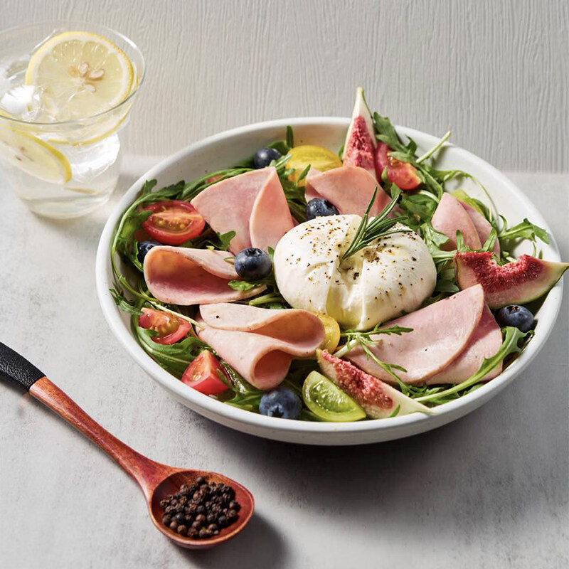 荷美尔（Hormel）午餐肉肠300g*6盒装儿童早餐速食沙拉比萨三明治火锅食材方便食品 【625g】黑椒风味火腿片125g*5包（效期至4.14-24）