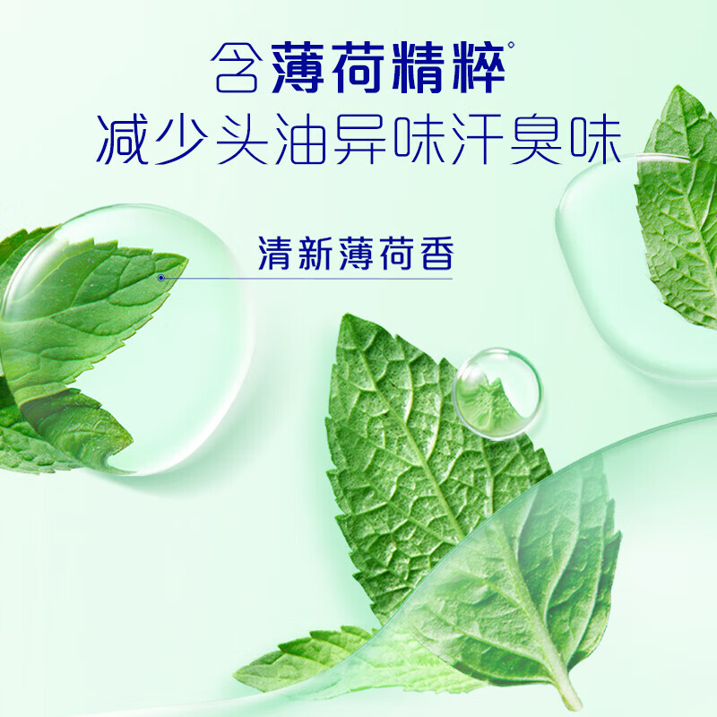 飘柔蓬松柔顺去屑去油洗发水男士女士洗发露洗头液 【控油去屑】薄荷精粹400g