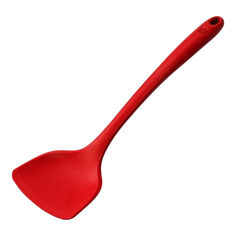 雙立人（ZWILLING）硅膠鍋鏟炒菜鏟耐高溫炊具廚具廚房家用護(hù)鍋鏟 大號-【食品接觸級硅膠】