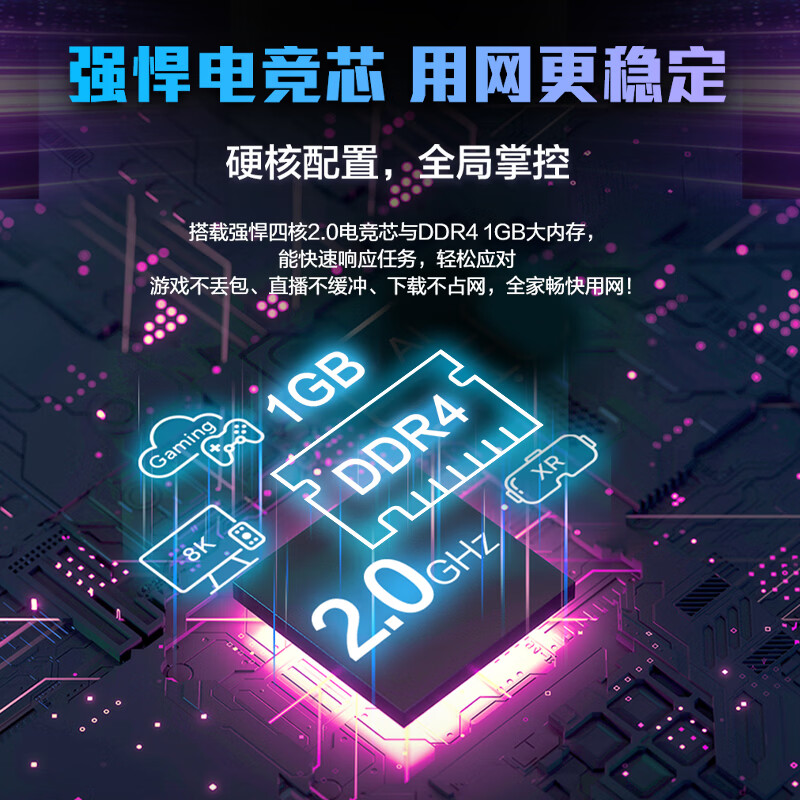 ROG魔盒Air WiFi7电竞Ai路由器家用无线千兆路由全2.5G口全屋wifi信号增强放大器 Aimesh随心组网