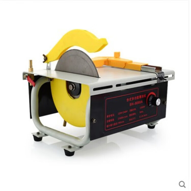 曼诺大功率台磨机小型翡翠切割机打磨抛光机工具大功率玉石雕刻机