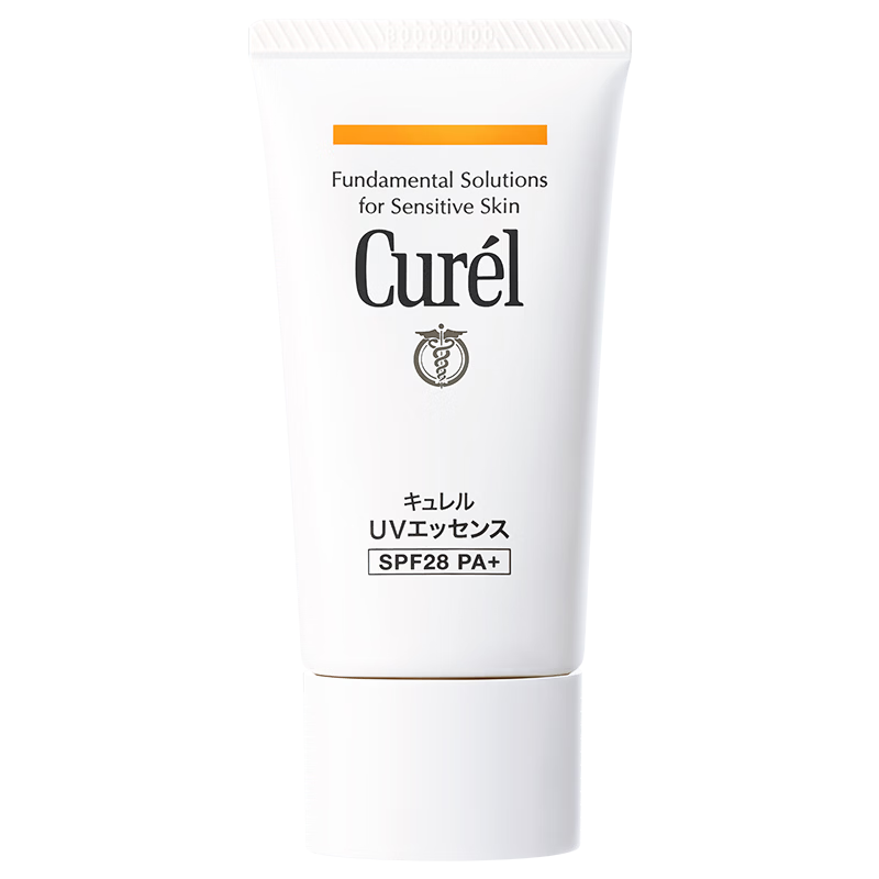 珂润(Curel)户外出游防晒霜敏感肌男女士进口护肤品保湿防晒凝蜜50g SPF28PA+