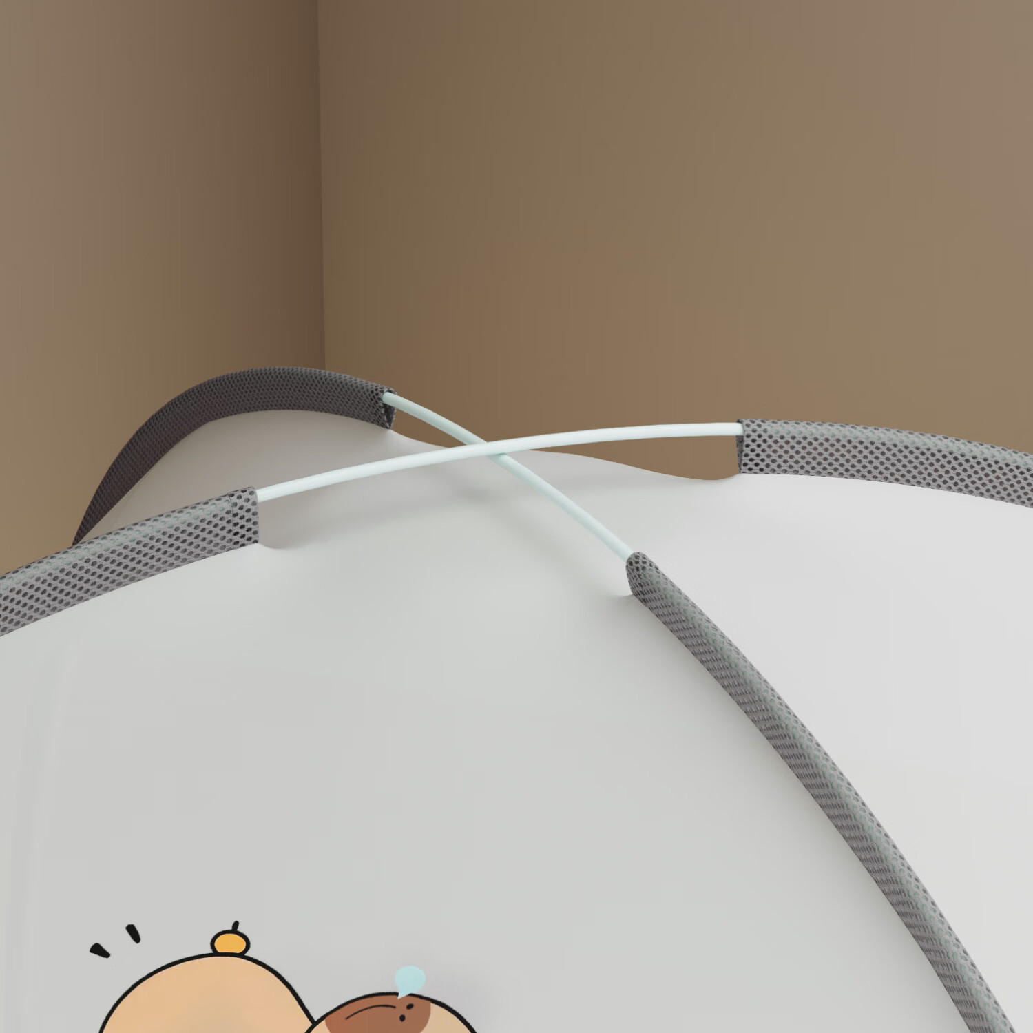 伊路卡新款免安装蒙古包蚊帐1.8x2米家用1.5米床1.2m儿童床蚊帐 卡皮巴拉【经典防蚊款】 120*198*140cm高