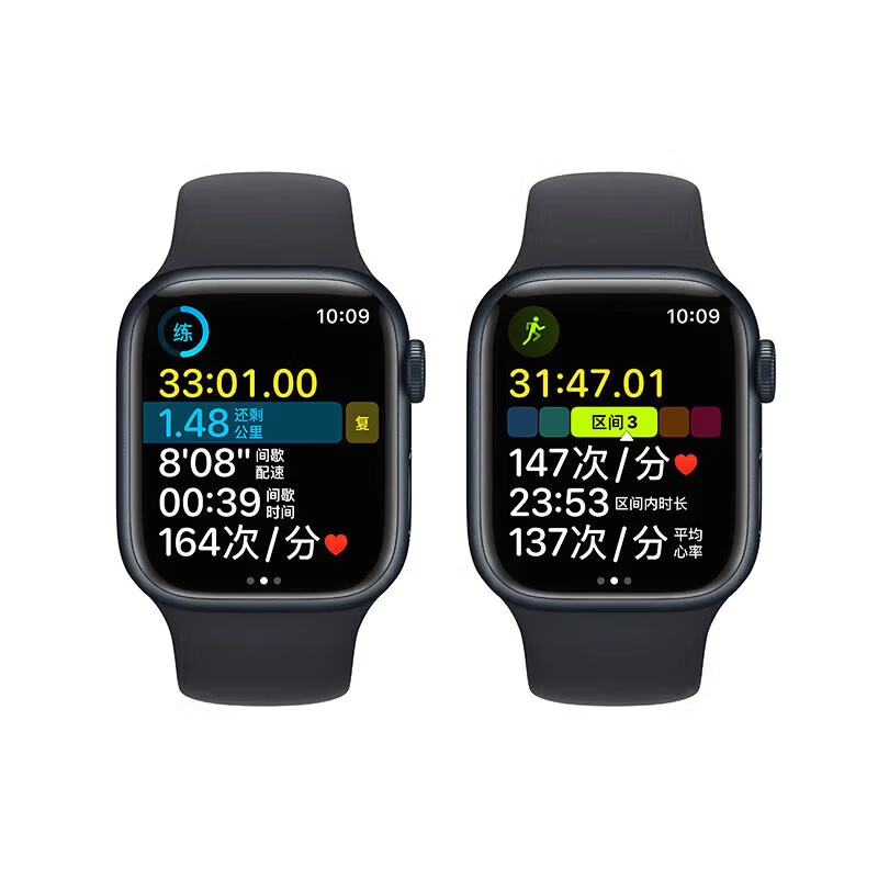 iwatch手表S10/S9/S8/S7/特价运动watch 【s8手表】午夜色 40/41/42/43MM-GPS【配件礼包】