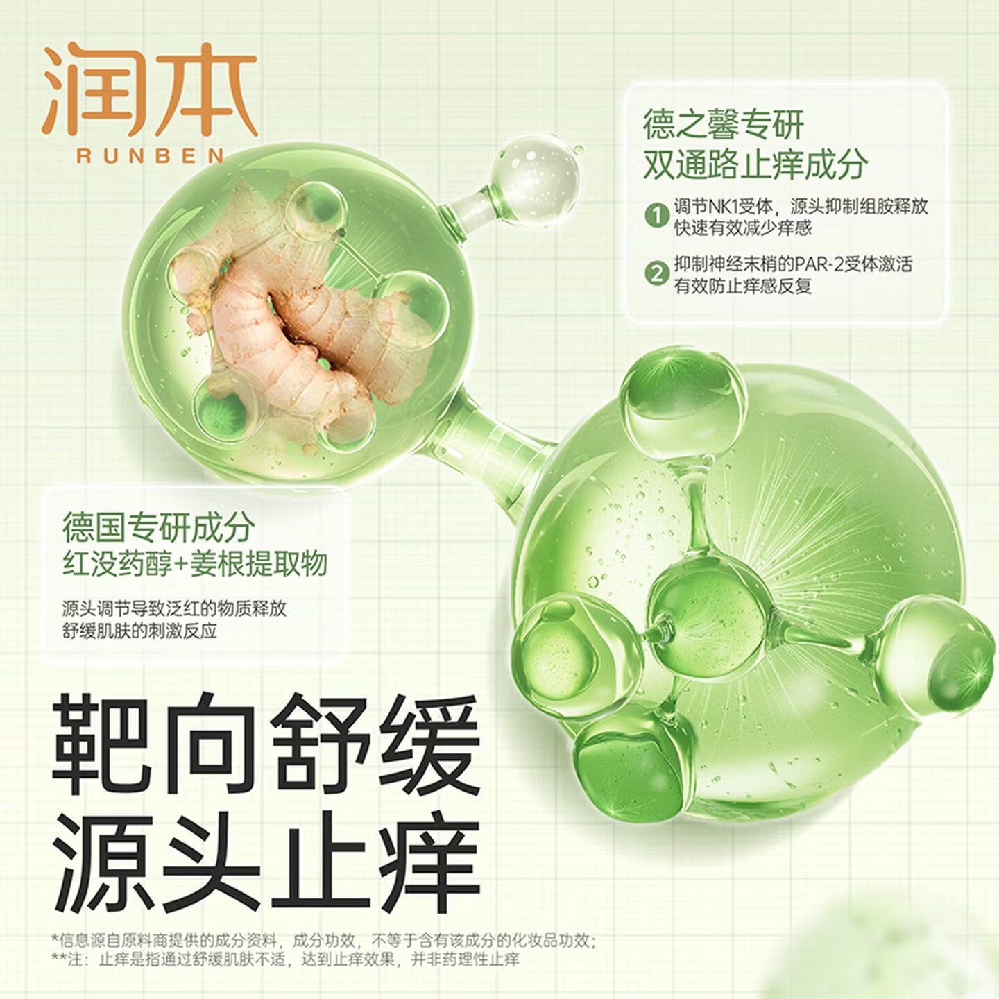 润本（RUNBEN）紫草止痒膏15g儿童舒缓红痒清凉膏蚊虫叮咬多效止痒退红便携 [经典爆款小绿盒]止痒膏15g