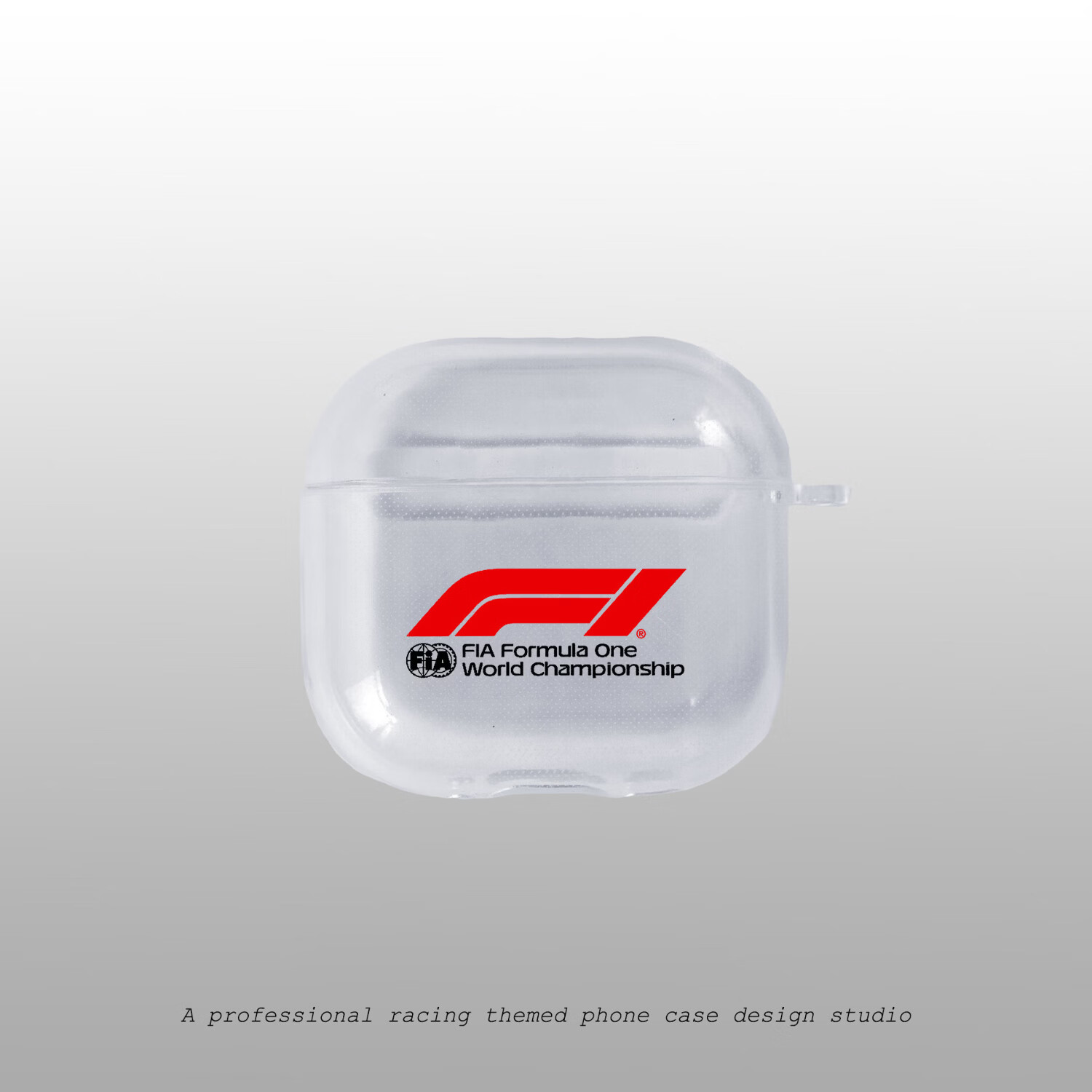 F1赛事车队周边法拉利AMG红牛迈凯伦赛车LOGO车迷必备耳机软壳保护套airpods一代二代三代PRO透明 红牛 白色 苹果AirpodsPro2(第二代)