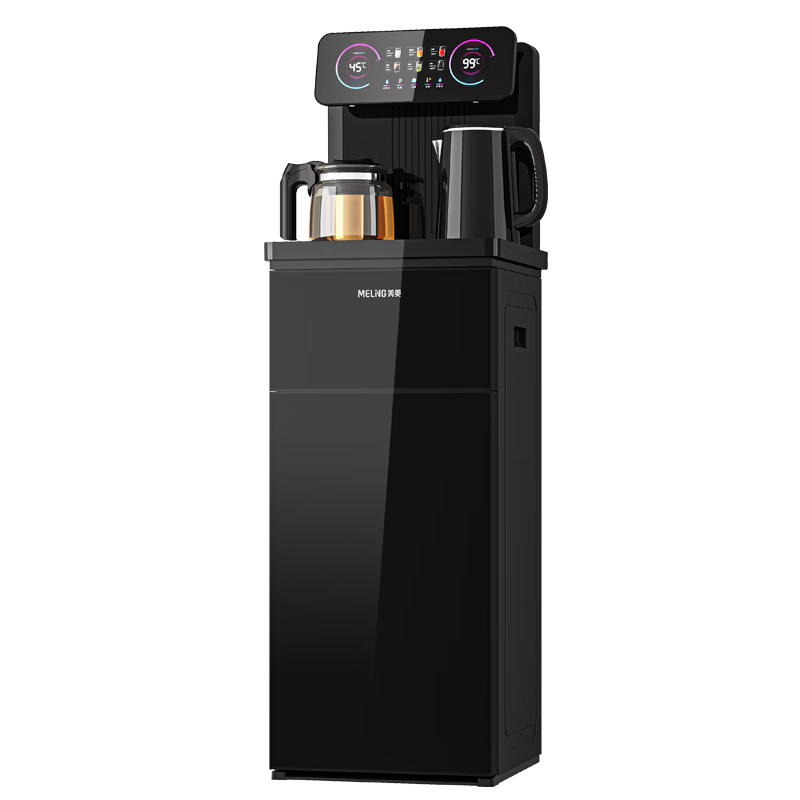 美菱（MeiLing）茶吧机 家用多功能智能遥控温热型立式饮水机 高颜轻奢【24H保温】 制热型